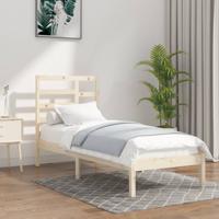Bedframe massief hout 100x200 cm