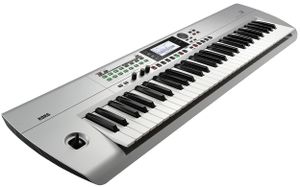 Korg i3 MIDI toetsenbord 61 toetsen USB Zilver