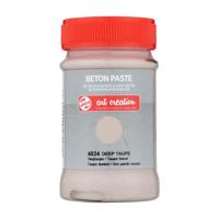 Talens art creation beton pasta pot 100ml dieptaupe 4024