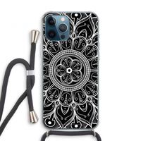 Roses Are Red: iPhone 12 Pro Transparant Hoesje met koord