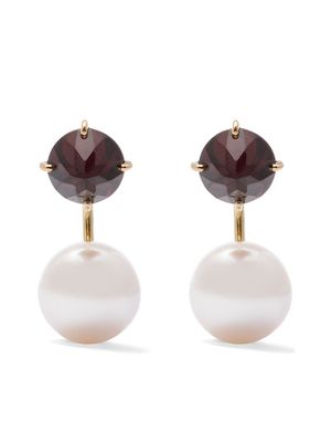 TASAKI boucles d'oreilles Rebellion Plus en or 18ct - Rouge