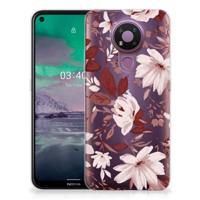 Smartphone hoesje Nokia 3.4 Watercolor Flowers