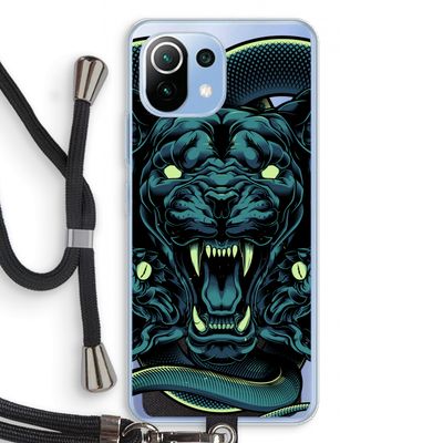 Cougar and Vipers: Xiaomi Mi 11 Lite Transparant Hoesje met koord