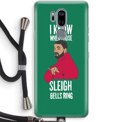 Sleigh Bells Ring: LG G7 Thinq Transparant Hoesje met koord