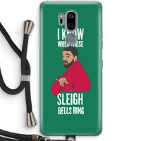 Sleigh Bells Ring: LG G7 Thinq Transparant Hoesje met koord