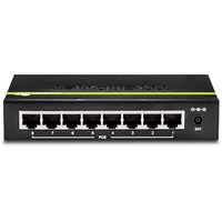 Trendnet TPE-TG82G netwerk-switch Unmanaged Gigabit Ethernet (10/100/1000) Power over Ethernet (PoE) Zwart - thumbnail