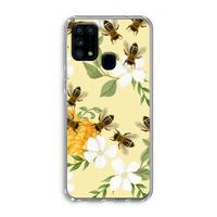 No flowers without bees: Samsung Galaxy M31 Transparant Hoesje No flowers without bees: Samsung Galaxy M31 Transparant Hoesje