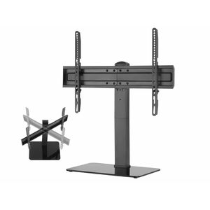 TV standaard - tv statief - tafelmodel - draaibaar - hoogte verstelbaar 36 cm tot 55 cm