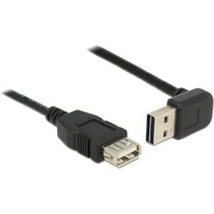DeLOCK 85185 0.5m USB A USB A Zwart USB-kabel
