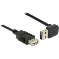 DeLOCK 85185 0.5m USB A USB A Zwart USB-kabel