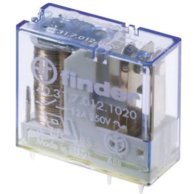 Finder 40.61.7.012.1020 Printrelais 12 V/DC 16 A 1x wisselcontact 1 stuk(s) Tray Finder 40.61.7.012.1020 Printrelais 12 V/DC 16 A 1x wisselcontact 1 stuk(s) Tray