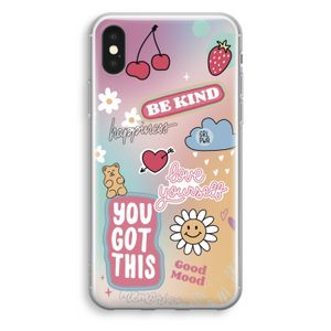 Positivity: iPhone XS Transparant Hoesje