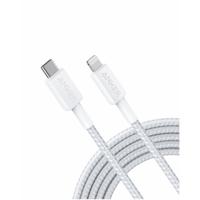 Anker 322 USB-C to Lightning Cable Nylon 3M Oplader Wit Anker 322 USB-C to Lightning Cable Nylon 3M Oplader Wit