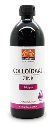 Mattisson Colloidaal zink 20ppm (500 ml)