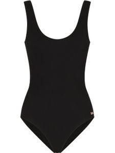 Dolce & Gabbana maillot de bain à logo - Noir