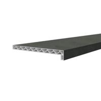 Novaboard stonelook vensterbank 300 mm Leisteen donkergrijs Novaboard stonelook vensterbank 300 mm Leisteen donkergrijs