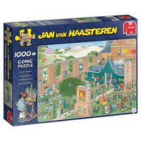 Jumbo Puzzel Jan van Haasteren De Kunstmarkt (1000) - thumbnail