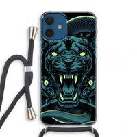 Cougar and Vipers: iPhone 12 mini Transparant Hoesje met koord Cougar and Vipers: iPhone 12 mini Transparant Hoesje met koord