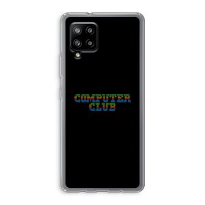 Retro: Samsung Galaxy A42 5G Transparant Hoesje