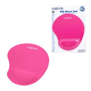 LogiLink ID0027P muismat polssteun roze