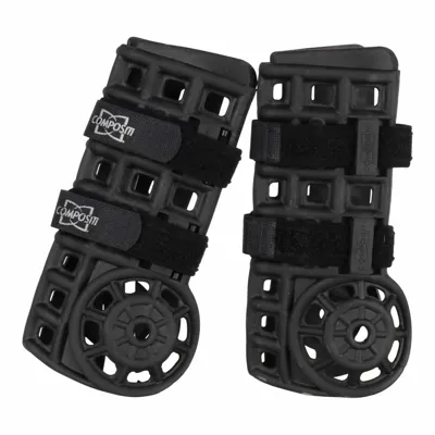 Compositi Protech peesbeschermers zwart maat:full