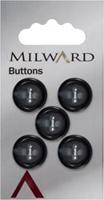 Milward Knoop Zwart/Blauw 15mm (5 stuks)