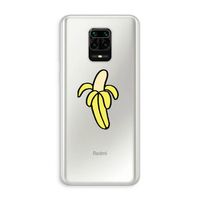 Banana: Xiaomi Redmi Note 10 Lite Transparant Hoesje Banana: Xiaomi Redmi Note 10 Lite Transparant Hoesje
