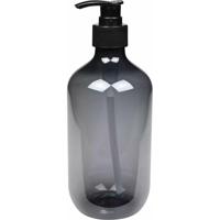Benson Zeepdispenser - blauwgrijs - 500 ml - zeeppompje - D7 x H19 cm