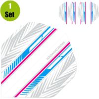 Designa Racing Flights Cyan & Magenta