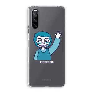Zwaai: Sony Xperia 10 III Transparant Hoesje
