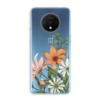 Floral bouquet: OnePlus 7T Transparant Hoesje