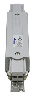 Rechte koppeling voor een spanningsrail aluminium 169-008