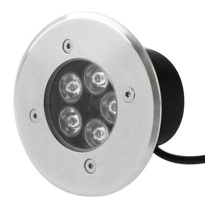5W begraven licht waterdicht Warm wit 5 LED Light DC 12V gat grootte: 85mm