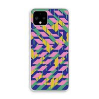 Skew Blush 1: Pixel 4 Transparant Hoesje