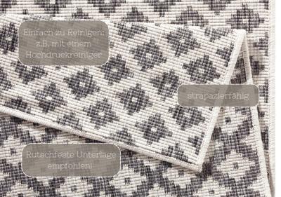 Hanse Home - Reversible carpet In-& Outdoor Nizza - 80x350 cm