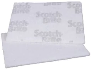 3m sb98 scotch-brite reinigingspads wit 158 x 224 mm 60 stuks