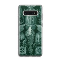 Haeckel Cubomedusae: Samsung Galaxy S10 4G Transparant Hoesje