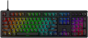 HyperX Alloy Rise gaming toetsenbord RGB leds, PBT Keycaps, hot swap