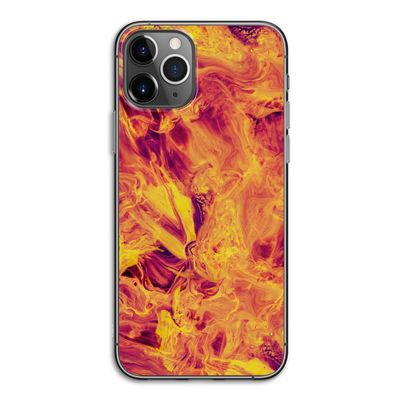 Eternal Fire: iPhone 11 Pro Transparant Hoesje