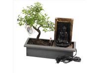 Bonsai Boompje Met Waterval Ornament - Buddha - thumbnail