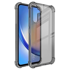 Imak Drop-Proof Samsung Galaxy A34 5G TPU Case - Doorzichtig Zwart