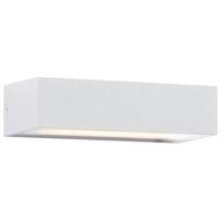 LED Tuinlamp Andina - Wandmontage 9W - Natuurlijk Wit 4200K - Mat Wit