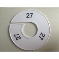 Maatring 11cm wit/zwart 27