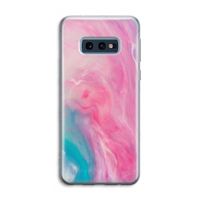 Roze explosie: Samsung Galaxy S10e Transparant Hoesje