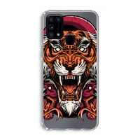 Tiger and Rattlesnakes: Samsung Galaxy M31 Transparant Hoesje
