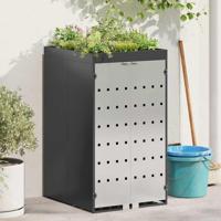 Afvalcontaineropslag met plantenbakdak voor 240L container Afvalcontaineropslag met plantenbakdak voor 240L container