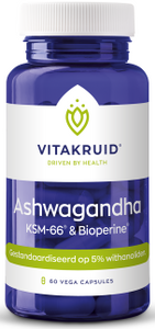 Ashwagandha 5% withanoliden KSM-66® & Bioperine® 60