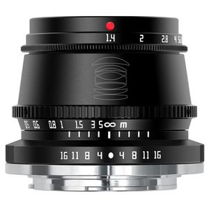 TTArtisan APS-C 35mm f1.4 EOS-M mount Black OUTLET