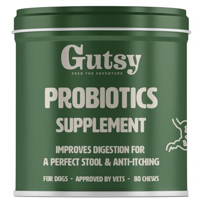 Gutsy Probiotics Supplement Chews 80