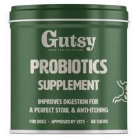 Gutsy Probiotics Supplement Chews 80